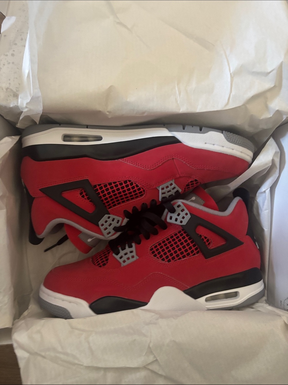 Jordan Kids Red, Black & Gray Basketball Sneakers
